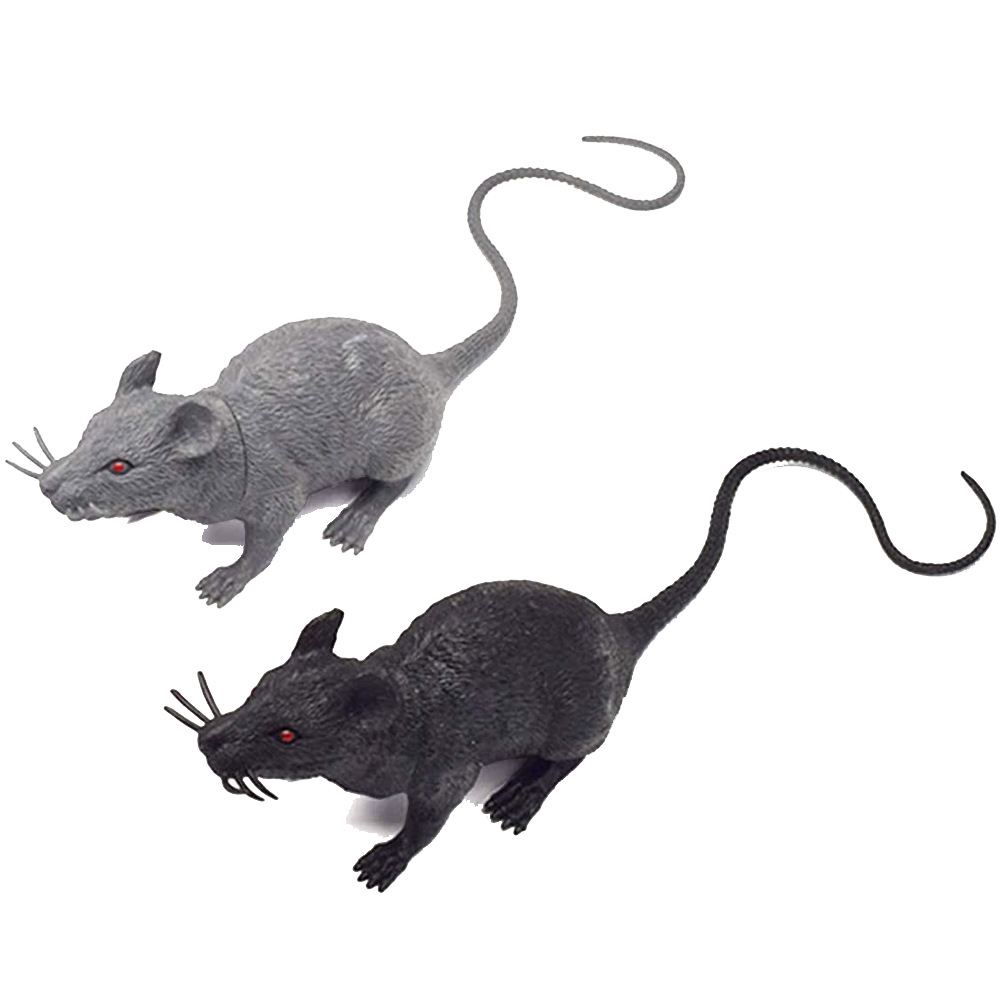 Novel and Unique 22CM PVC Mouse Prank Toy Prank Toy Hot Selling New Product for Export