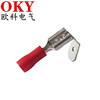 PBDD1.25-250 Shoulder shaped male and female 6.3 Plug spring insulation terminal 2-250 Pluggable Terminal head