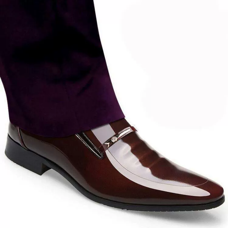 Мужская повседневная бизнес-обувь Корейская версия Мужская кожаная обувь