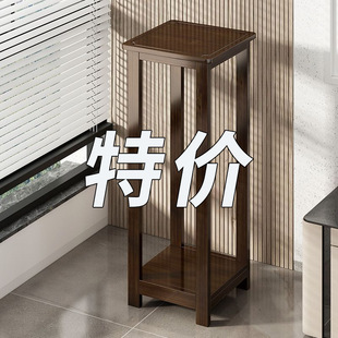 Owl Flower Rack Storage Rack for Balcony Side Multi-storey Floor-standing Household Living Room Chinese-style Flower Table for Fleshy Green Pot