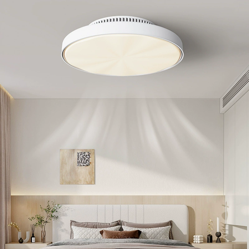 Smart air fan for bedroom, antibacterial ceiling light, eyes protection