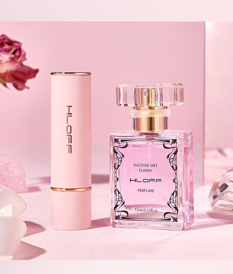 New Hot Perfume HLOFF Fancy Lipstick Perfume Beauty Makeup Gift Box for Valentine's Day Birthday Gift Lipstick Perfume Set_voghion.com