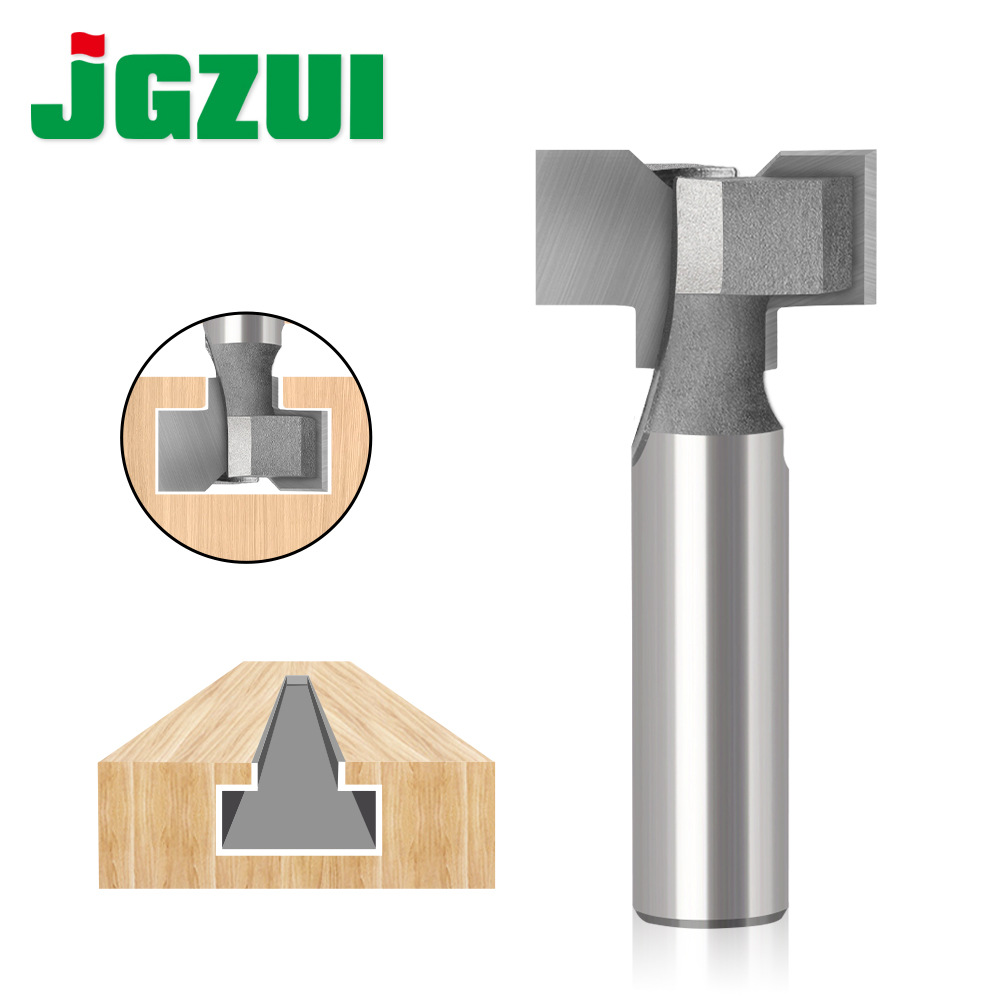 直边T型牛角刀嵌入式隐型拉手开槽12柄PET船型隐藏式扣手木工铣刀