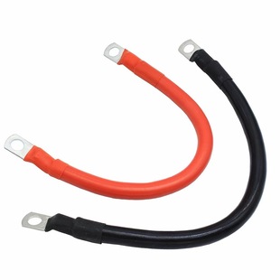 4AWG pure copper connection line 20 square cross-border car battery live wire red and black ground wire battery ground wire