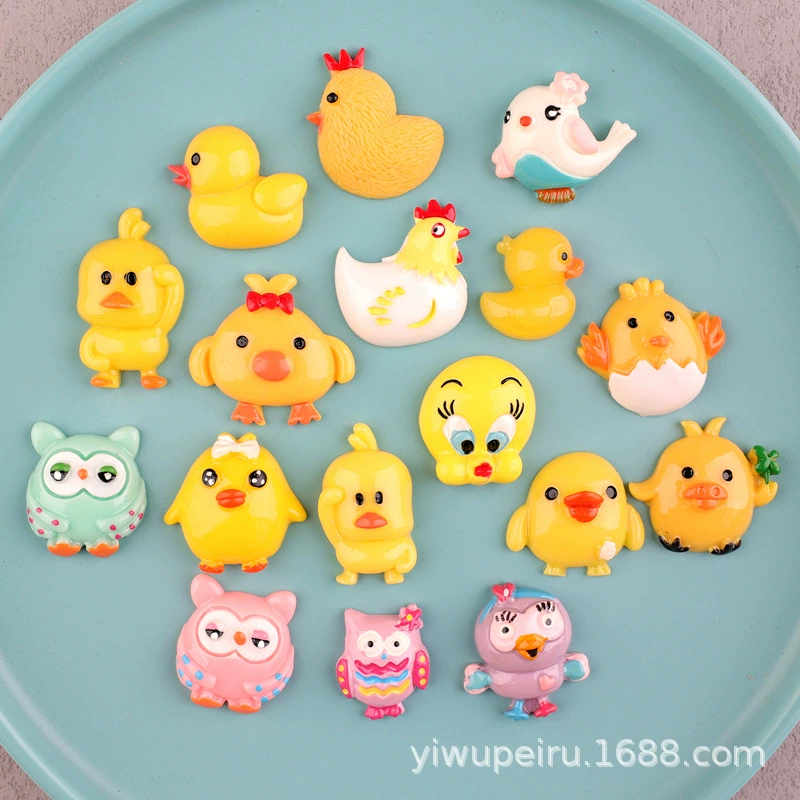 B.Duck, кремовый чехол для телефона, аксессуар для волос, утка, сова, ручная работа