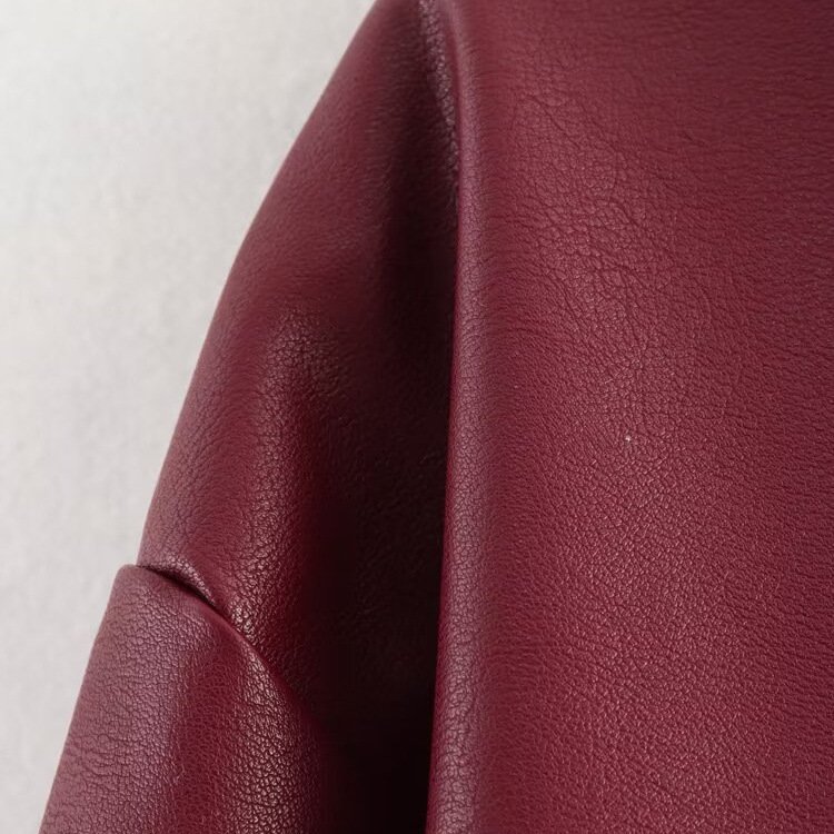 Roupas femininas temperamento moda personalidade internet celebridade estilo jaqueta de couro de duas cores_voghion.com