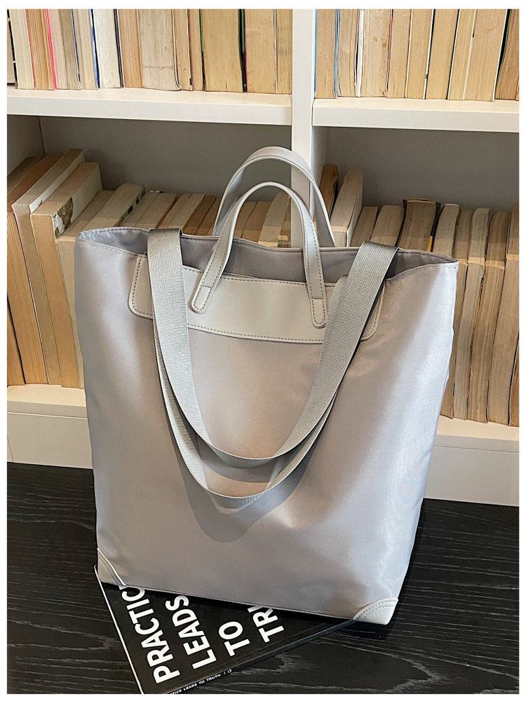 Bolso de mano de gran capacidad de ocio para mujeres 2026 nuevo estilo coreano de nicho bolso de hombro de brazo simple bolso de viaje image 11