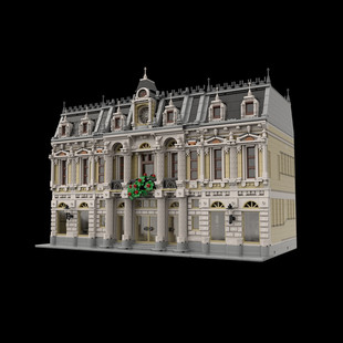 Moc-98927 Modular Royal Opera House Building Classical Building 6633 Particle Number