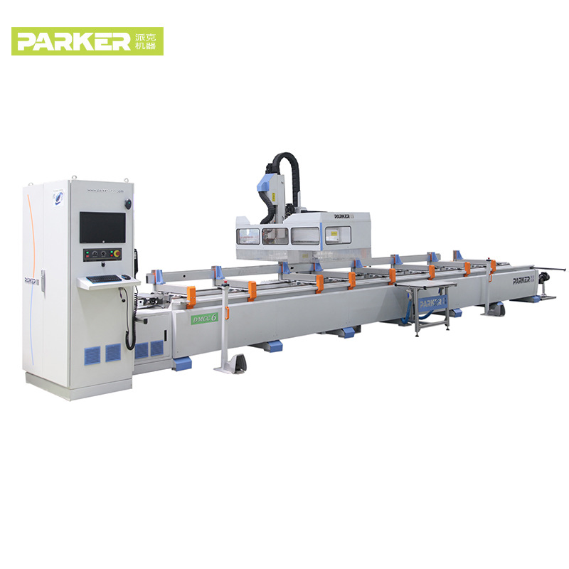 济南新型高速四轴数控加工中心幕墙机械工业铝型材制造商派克机器
