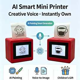 Cross-border new AI voice dialogue children's thermosensitiv