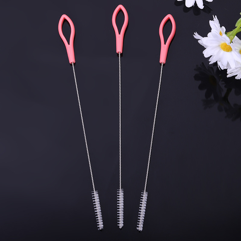 Fabricante esponja de cabello recto cepillo de limpieza de taza de mango largo cepillo de botella de leche desmontable cepillo de limpieza de taza cepillo de agua
