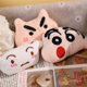 Cartoon Plush Crayon Small New Fat Doodle Left Guard Door Pendant Keychain Clothing Schoolbag Shoes and Socks Crocodile Brooch