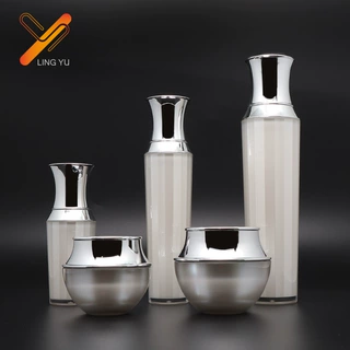 新款亚克力套装空瓶膏霜面霜瓶乳液精华爽肤水喷雾按压瓶