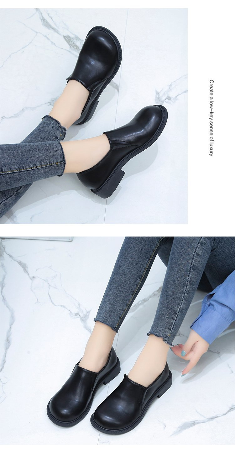 new low heel flat round toe elastic fashion casual shoes nihaostyle clothing wholesale NSZSC68273