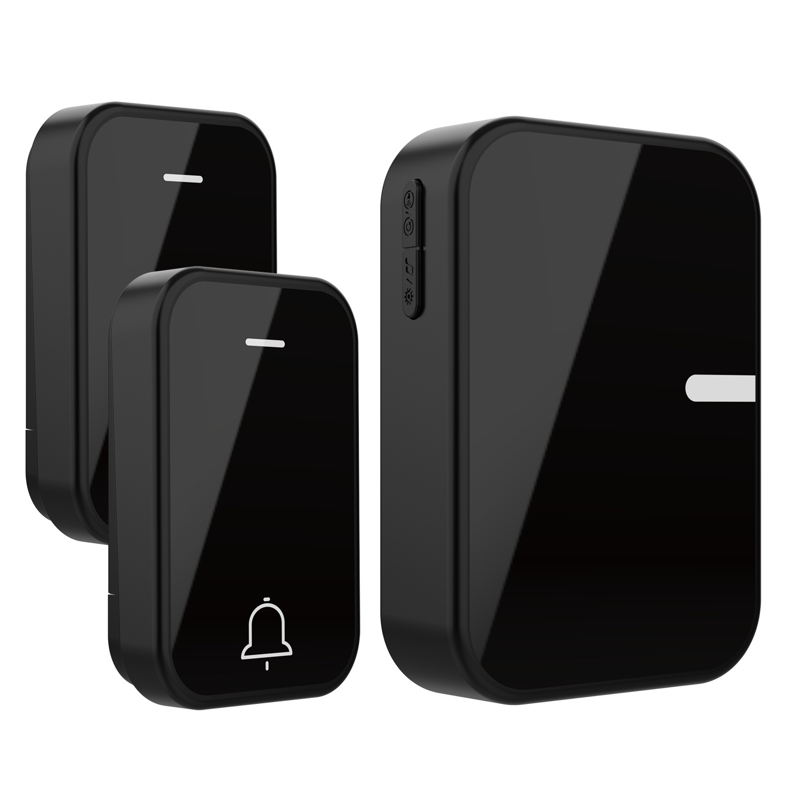 검정색 2대1 배터리 모델(기본 미국 표준)