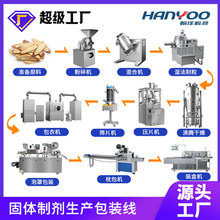 药品食品保健品片剂制药设备一条线 片剂颗粒粉末泡罩包装生产线