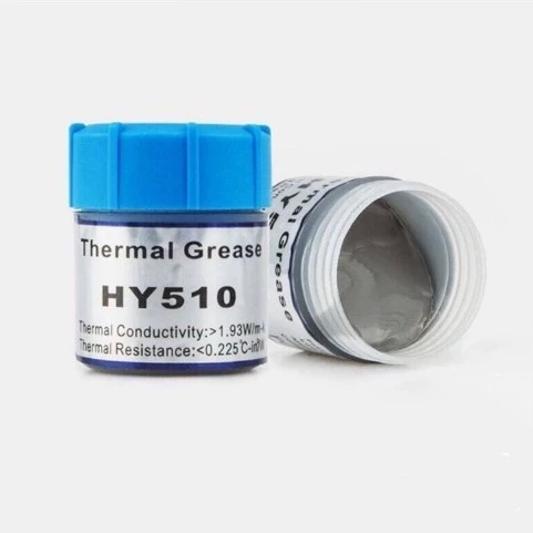 Серый, посеребренный силикон, 10 г, охлаждение видеокарты процессора компьютера, силиконовая смазка, термопаста, расходные материалы для компьютерной периферии, аксессуары