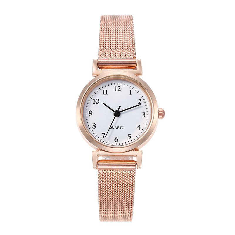 New Women's Knitted Strap Small Dial Casual Fashion Quartz Watch Middle School Student Simple Watch Dropshipping