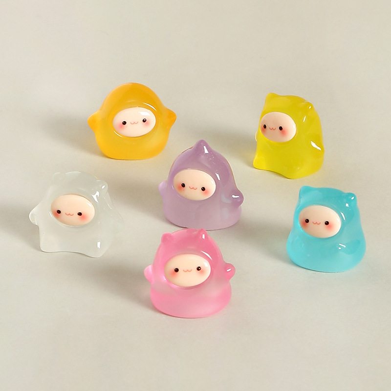 Cute Hand-Decorated Mini Elf Little Ghost Luminous Cute Tabletop Car Ornaments Resin Crafts Cute Hand-Decorated Mini Elf Little Ghost Luminous Cute Tabletop Car Ornaments Resin Crafts