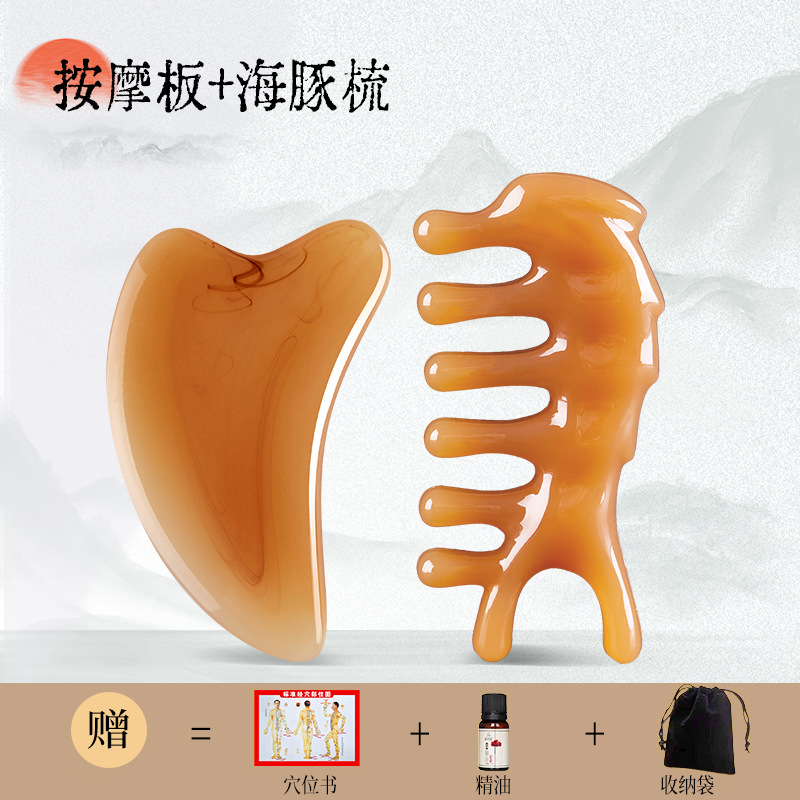 Raspador de nariz de cuerno de imitación