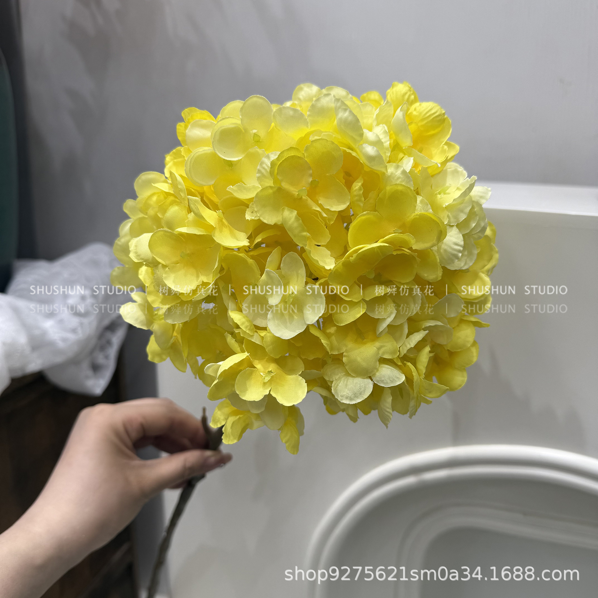 초밀집 수국 256개