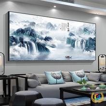 ✅富春山居图十字绣2024新款线绣客厅大幅山水画风景中式手工自己