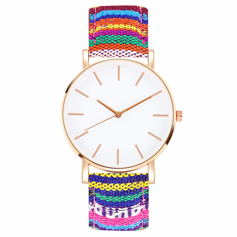 New Creative Daily Accessories Watch Color Strap National Bohemian Style Portable Accessories_voghion.com
