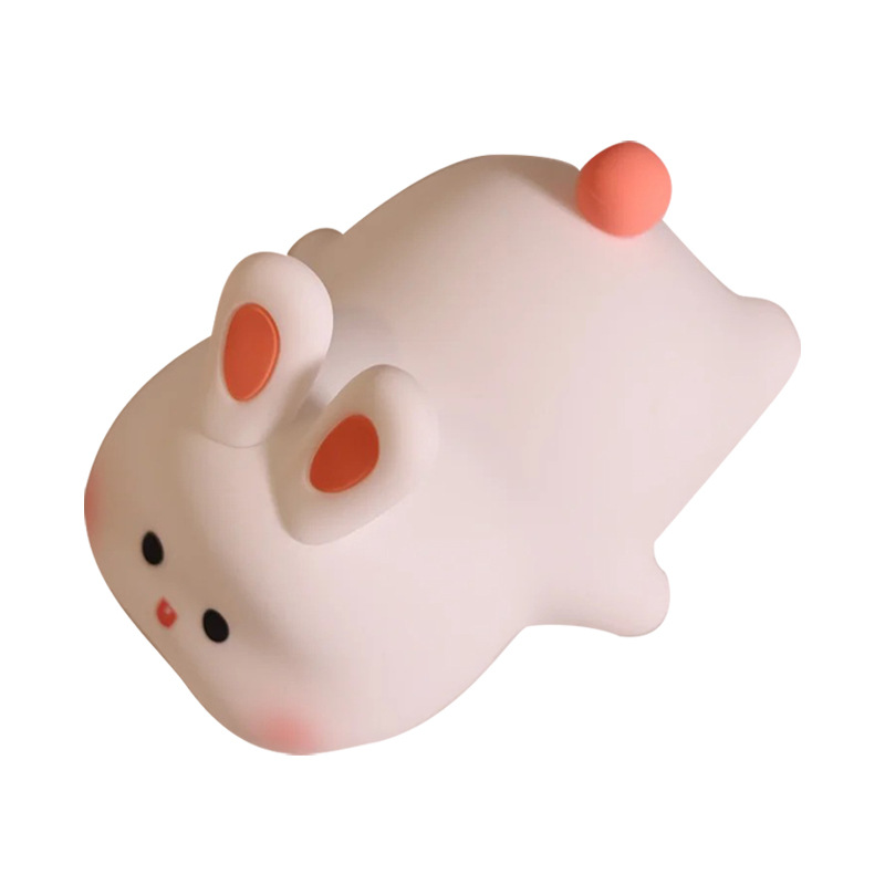 Lámpara Nocturna de Silicona con Diseño de Nube, Popular en el Extranjero, Recargable, Lámpara de Mesa Creativa, Luz de Ambiente Y