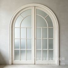 轻奢法式窄边玻璃门 别墅室内隔断 阳台浴室极简门扇