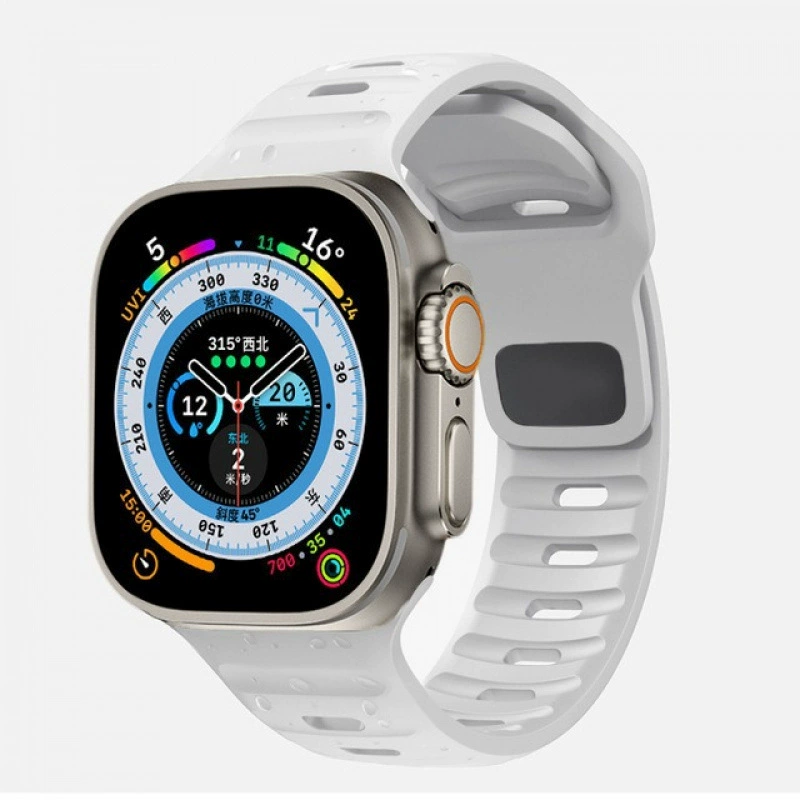 Apple, силиконовые спортивные часы, ремешок для часов