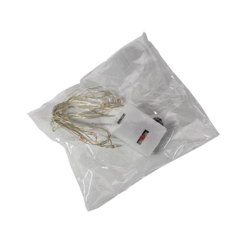 Lámpara LED ajustable flash de color cadena de lámpara pequeña cadena de lámpara de línea pequeña caja blanca luz de caja pequeña lámpara cuadrada led cadena de lámpara luminosa