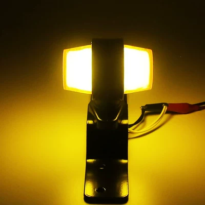 European truck double-sided guide light, Width indicator light - double-sided-convex-yellowyellow-cd