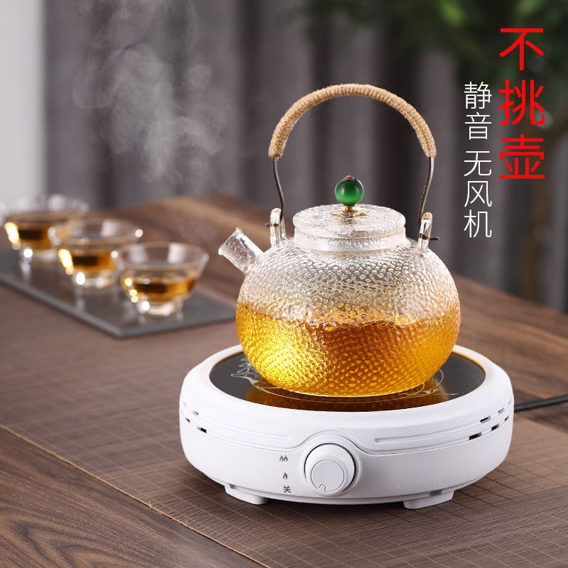 Electric Ceramic Stove Tea Stove Tea Maker Small Mini Iron Kettle for Boiling Water and Making Tea Electric Heating Glass Household Tea Kettle Supply Chain