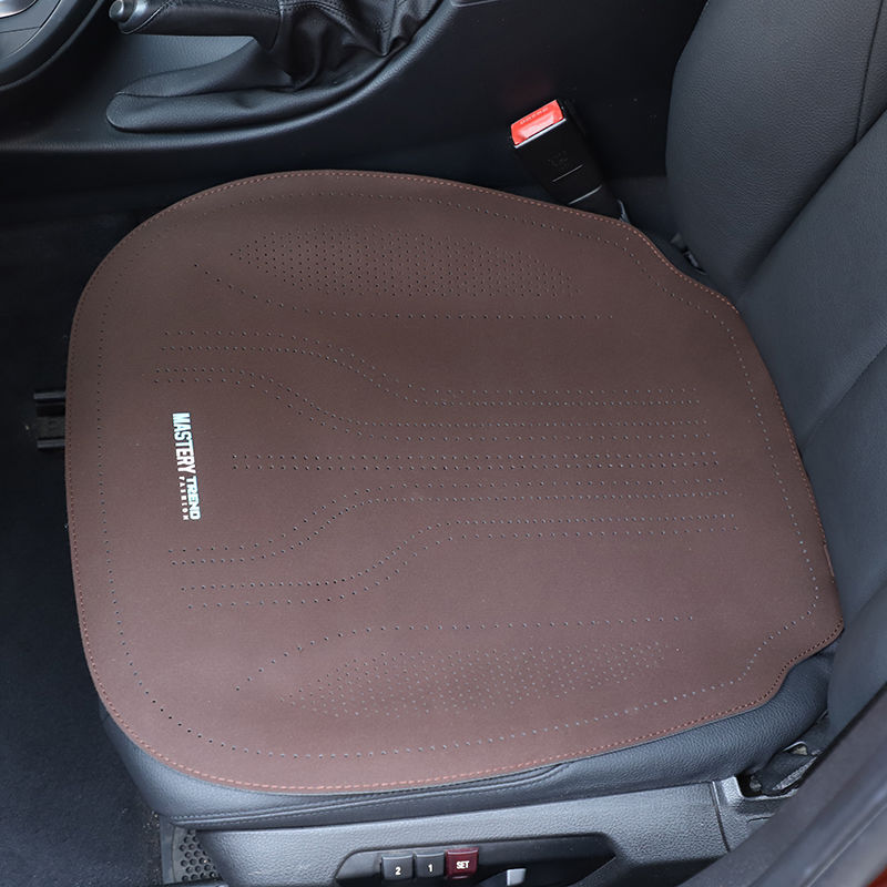 天艺汽车坐垫夏季凉垫翻毛皮座垫通用四季单片后排座椅垫货车屁垫