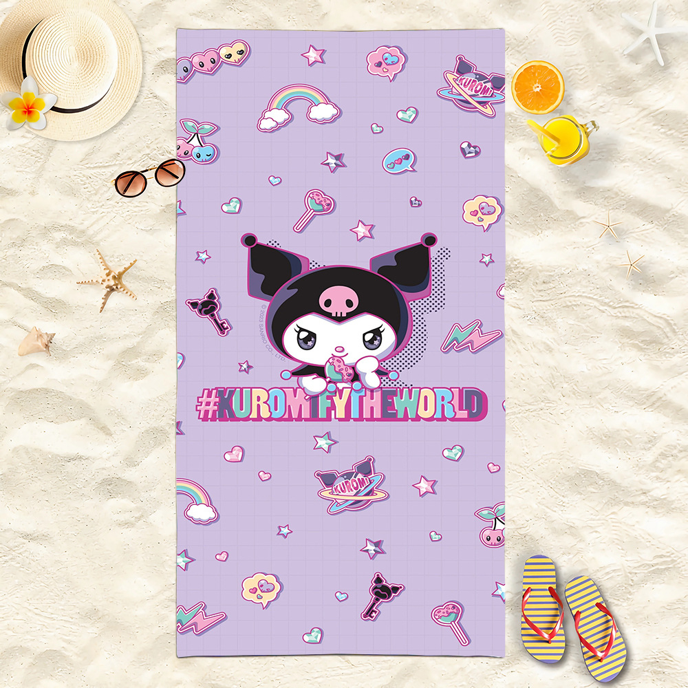 산리오 쿨로 미 목욕 타월 1