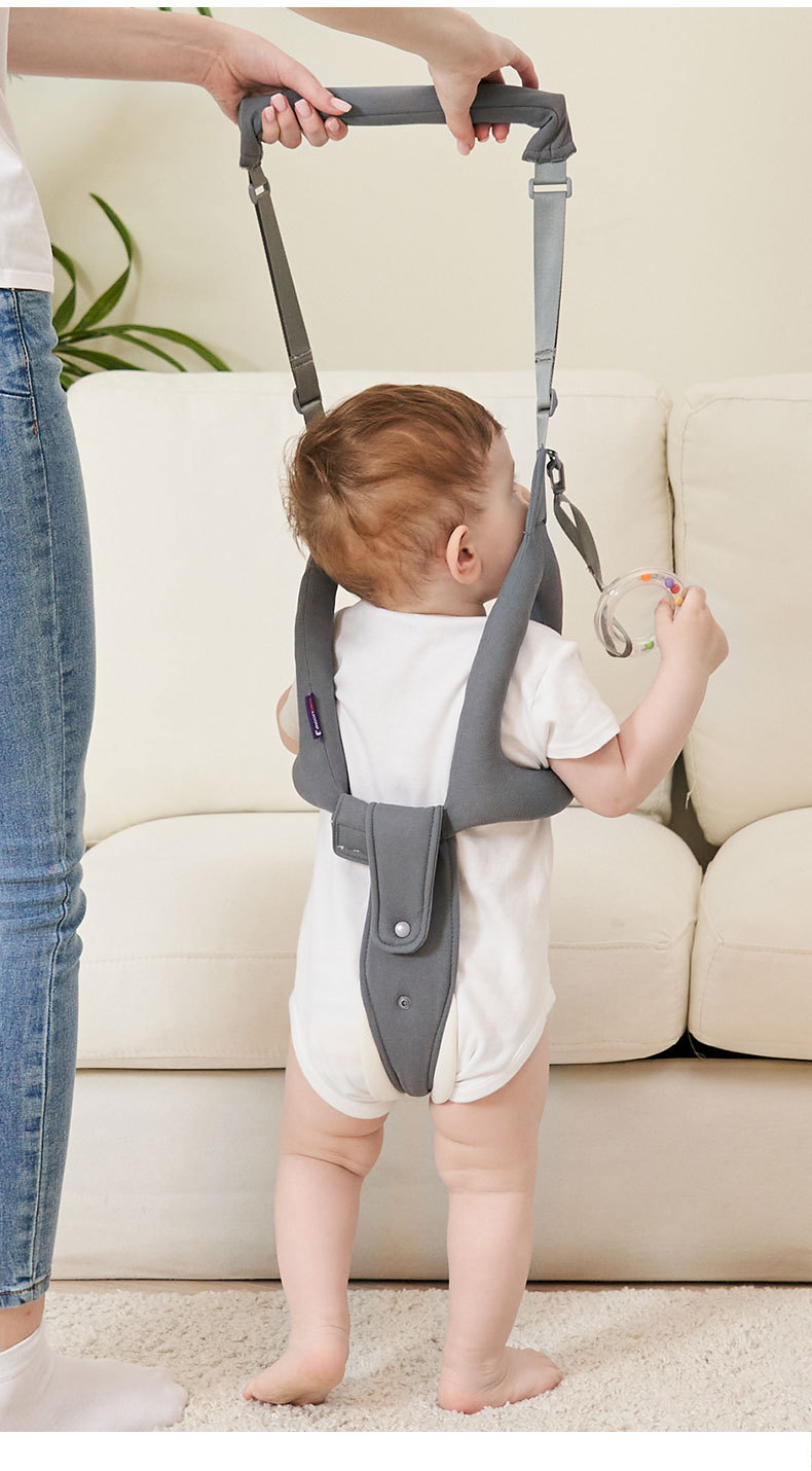 Baby walker in use