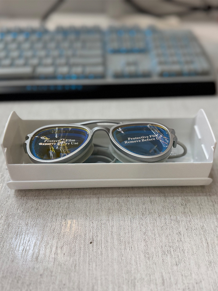 Gafas de Natación Profesionales de Marco Grande de Policarbonato Impermeables y Antiempañantes