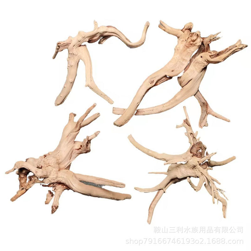 Rhododendron Root Sinkwood Root Coral Wood Fish Tank Landscaping Decoration Micro Landscape Climbing Pet Tree Root Ornaments Aquarium Supplies
