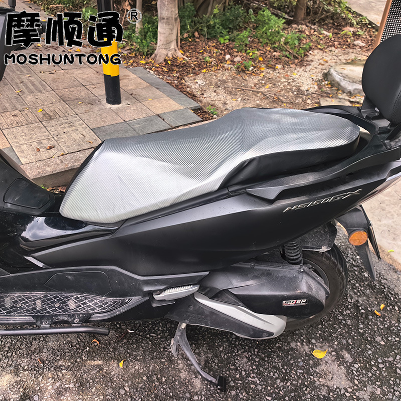 Suitable for Sundiro Honda NS150GX, waterproof and dustproof thickened leather seat cover, sun protection for the original seat