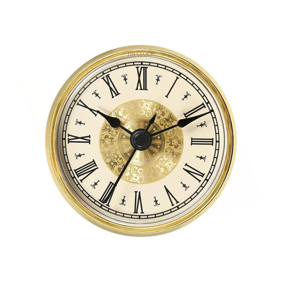 厂家直供胶圈固定镶嵌石英钟胆外径70mm钟头水晶钟表配件钟头|ms