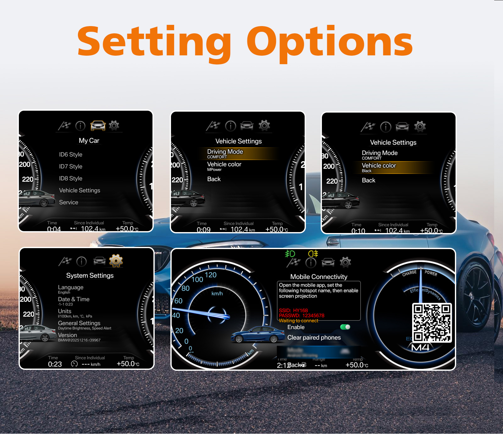 Suitable for Bmw 3 Series Lcd Dashboard E90 05-12 Models E90 E91 E92 Dashboard Car Dashboard