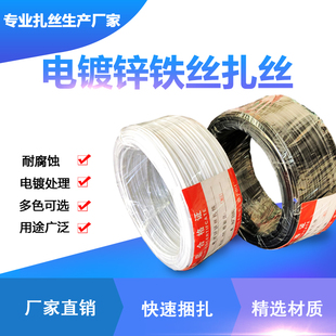0.45 0.55 0.75 0.9 1.2 1.5 Electro-Galvanized Plastic-Coated Wire Cable Tie Wire Tie Direct Sales
