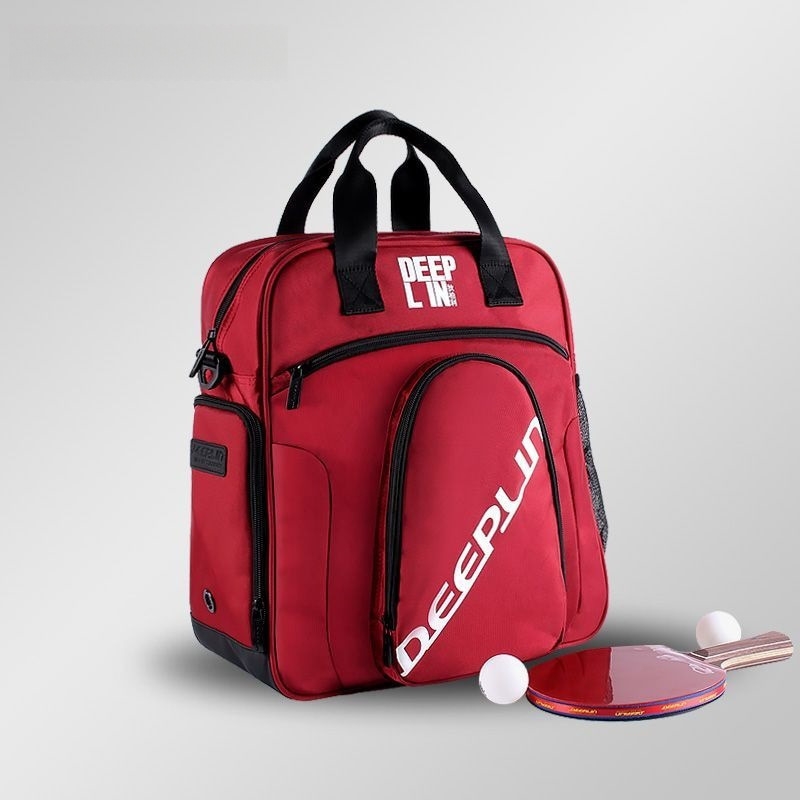 New Table Tennis Bag, Sports Bag, Dry and Wet Separation, Large Capacity, Single Shoulder Crossbody Backpack, Coach Bag, Portable and Durable