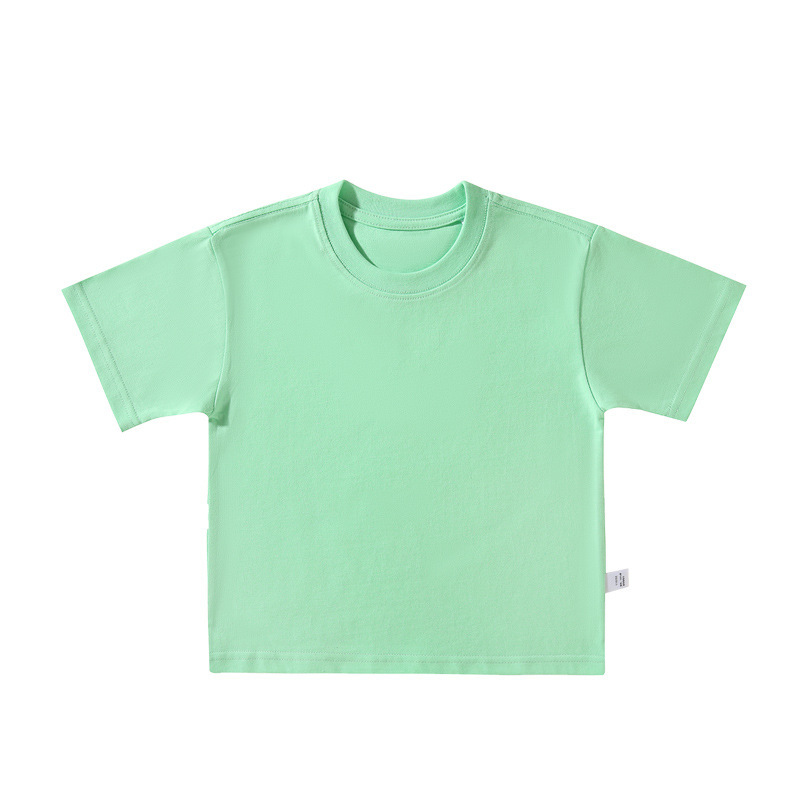 子供用Tシャツ 厚手250g アメリカンスタイル 無地 丸首 子供服 綿100% コーマ糸使用 子供用制服 半袖|undefined