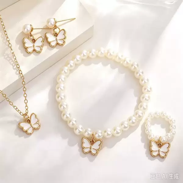 Necklace suit Combination Atmospheric Female Summer recommend No Fading European and American Cross-border Princess Birthday Photo Jewelry Accessories