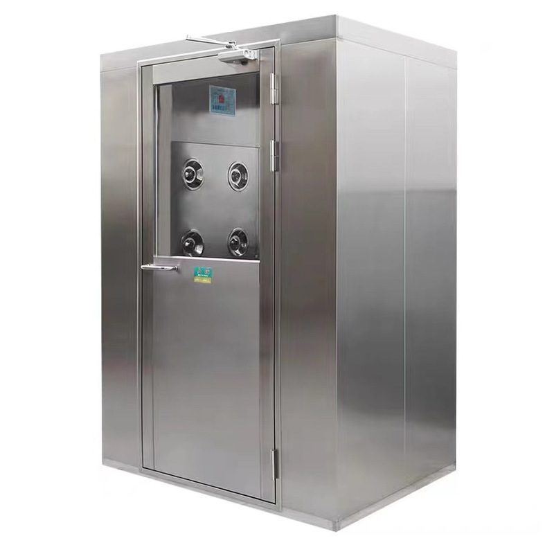 无尘车间单人双人多人单吹双吹三吹风淋室智能电子互锁风淋通道