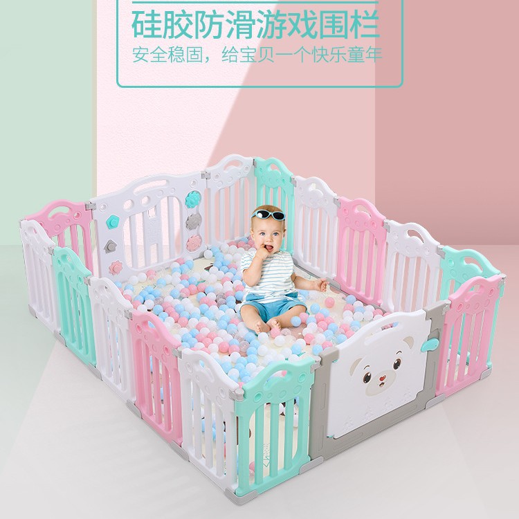 Children's Fence Baby's Play Protection Fence Safety Fence Toddler's Indoor Crawling Mat Toddler's Fence