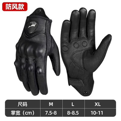 Motorcycle Protective Gear for Men and – Motorcycle Safety Supplies - black-windproof-warm-comfortable-and-non-sliptouch-screen-m