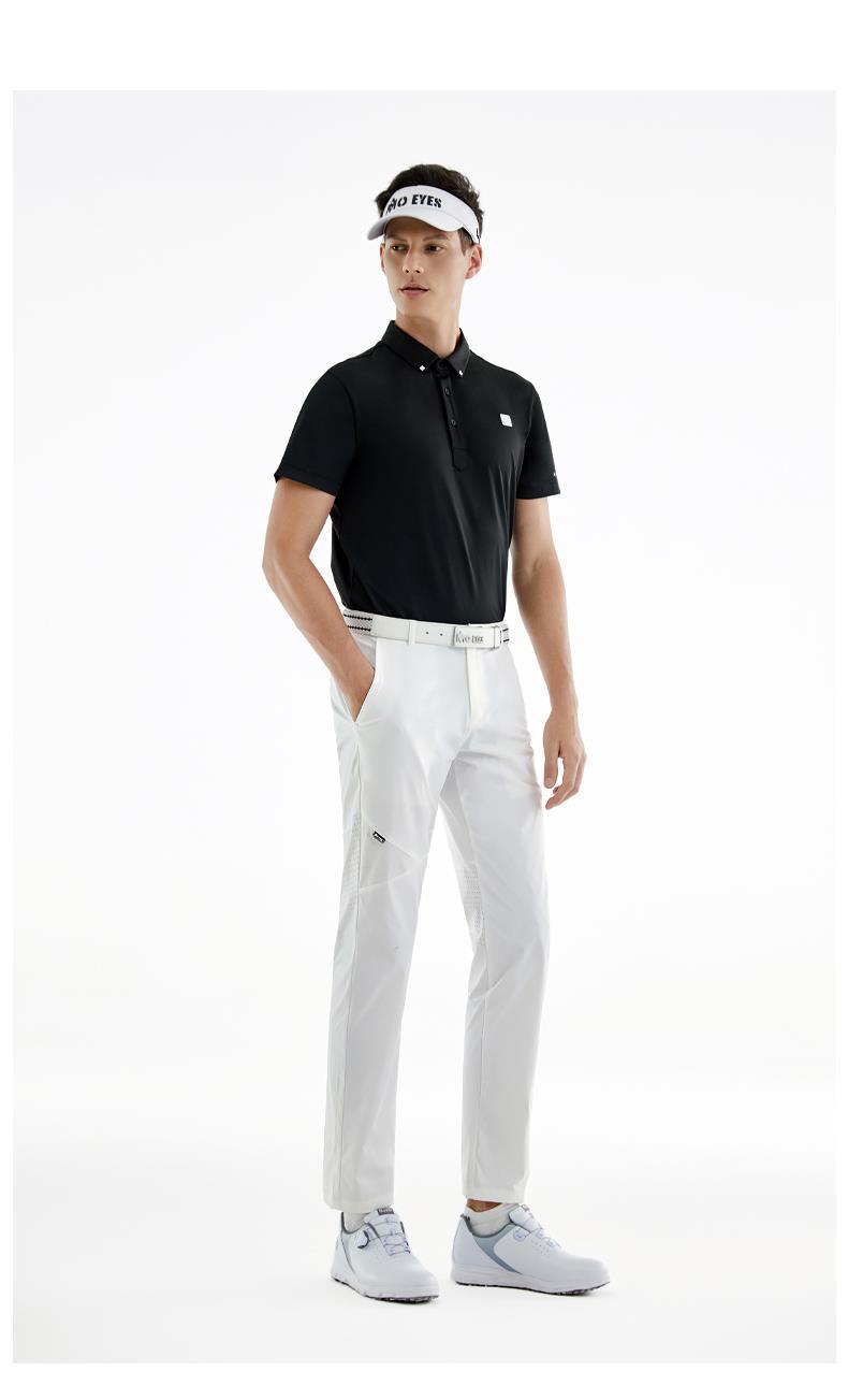 Quần golf nam dài mùa hè Moeyes – chất liệu thấm hút nhanh khô, thoáng khí — M23KUZ004-màu trắng, M23KUZ004-màu xám, M23KUZ004-Đen, M23KUZ004-màu xanh hải quân chi tiết 7
