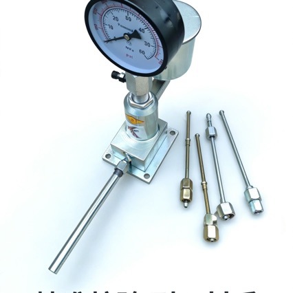 Injector hand pressure tester, automobile and tractor diesel engine injector calibrator, experimental atomization bench tester